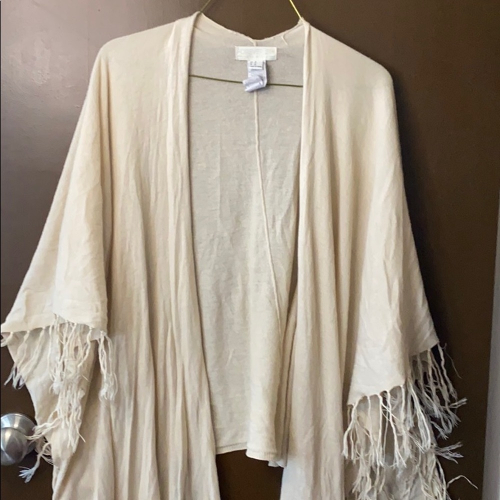 Tan shawl